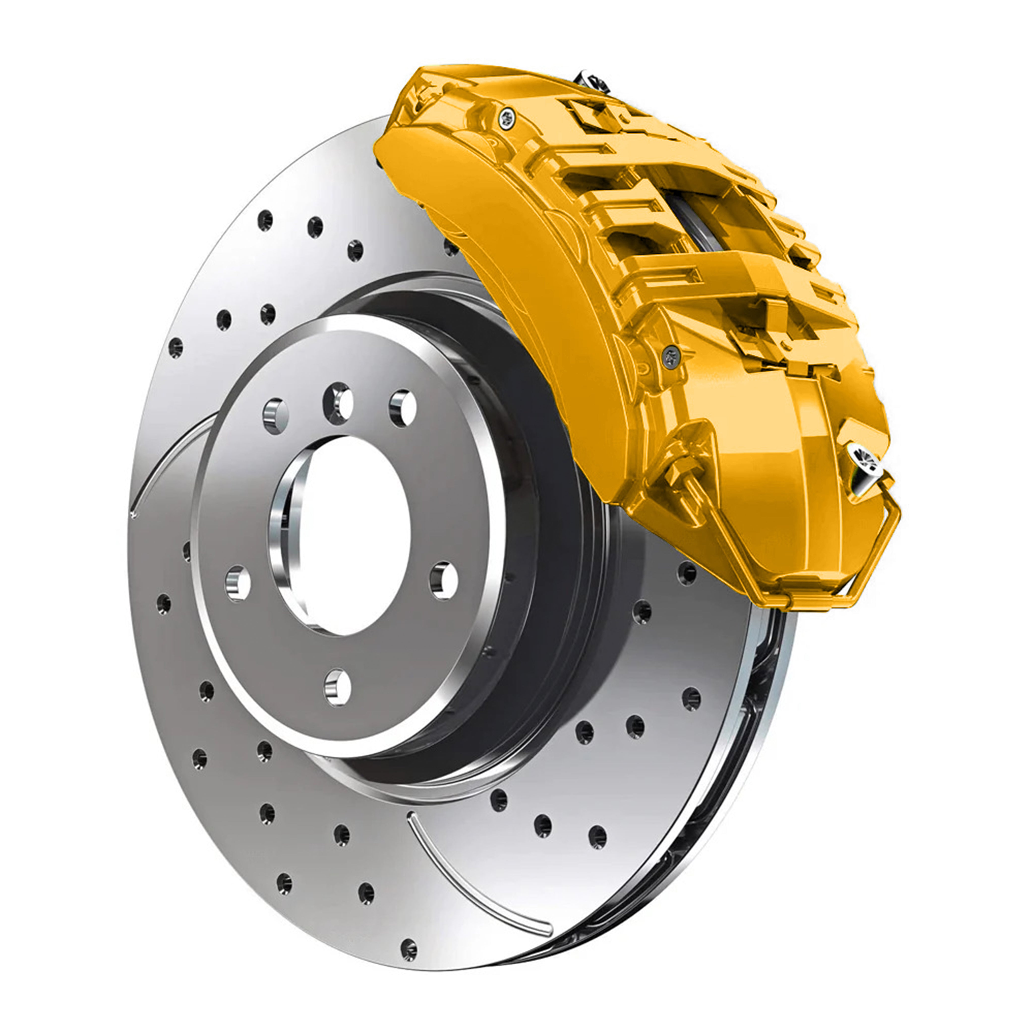 PYB Dodge Detonator Yellow Custom Color Match Brake Caliper Paint Kit