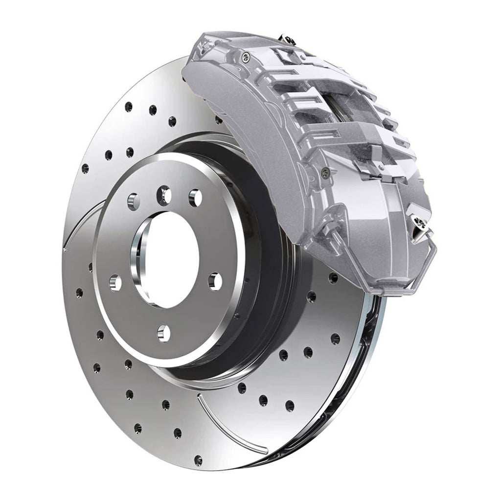 GAN-WA636R Switchblade Silver Metallic Custom Color Match Brake Caliper Paint Kit