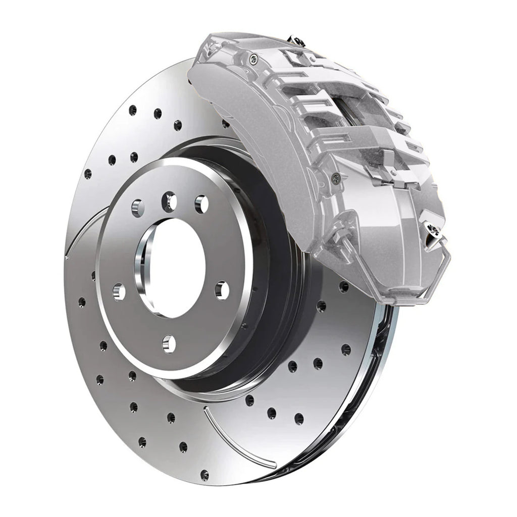 NH-552M Sebring Silver Metallic Custom Color Match Brake Caliper Paint Kit