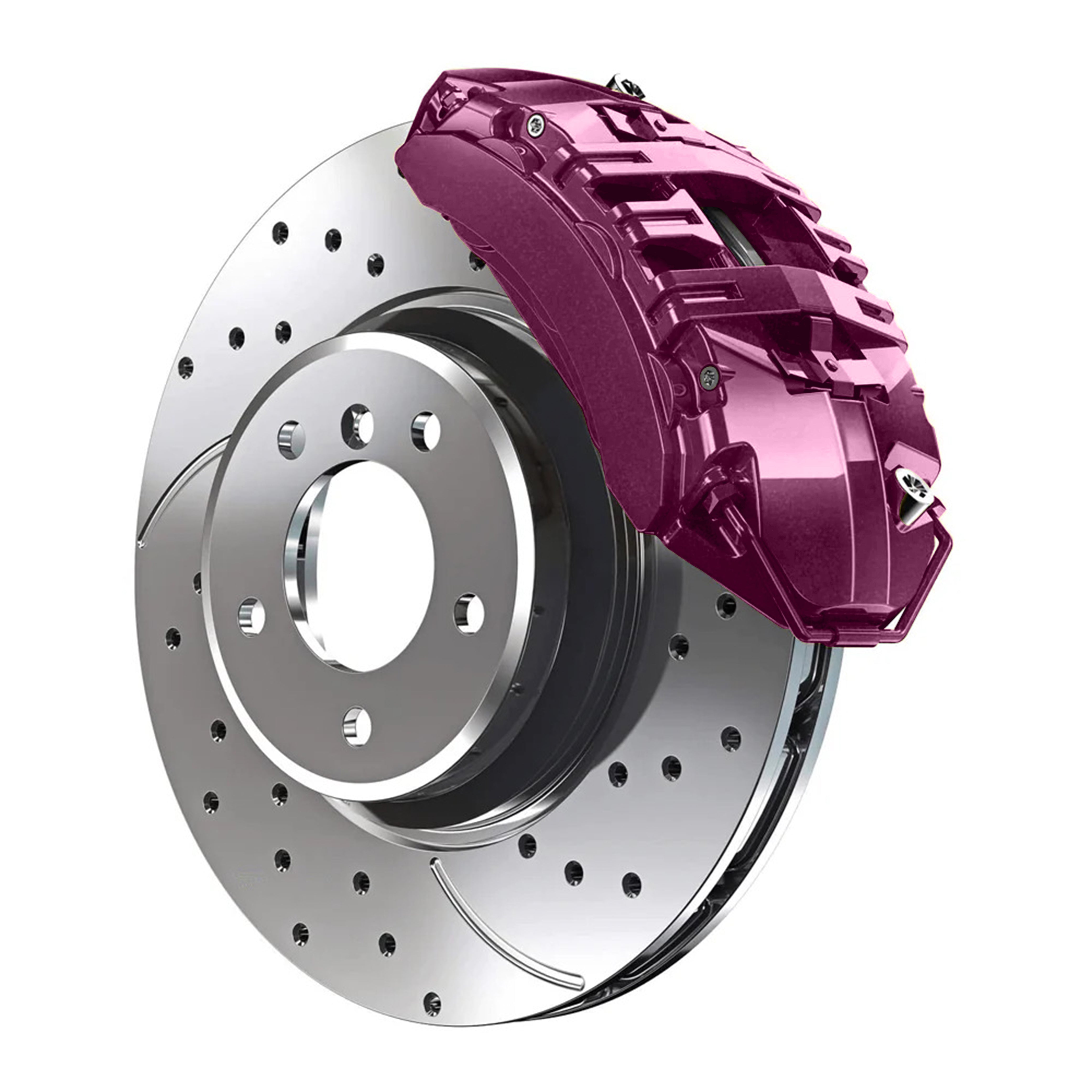 210113 Mauve Metallic Purple Custom Color Match Brake Caliper Paint