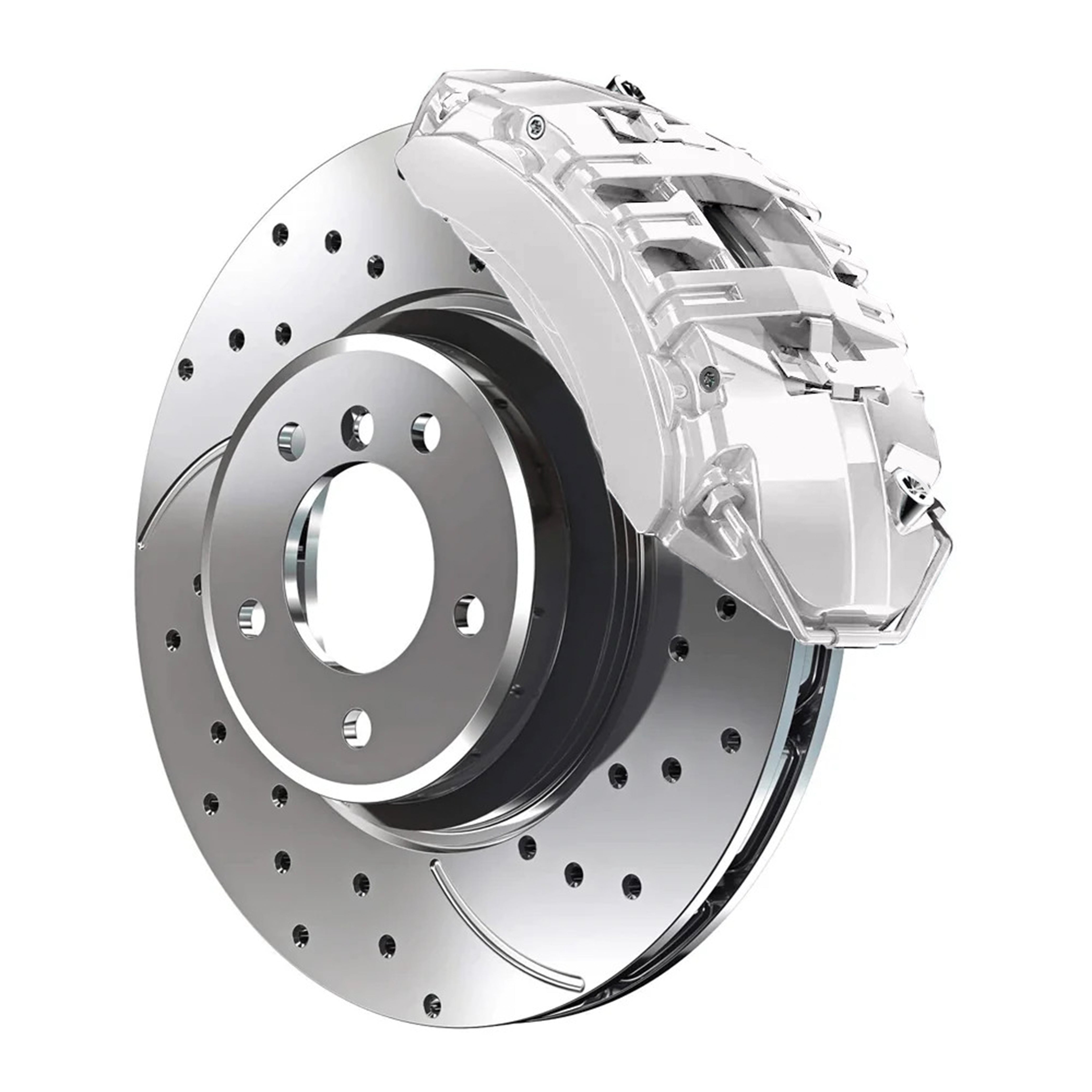 10-WA9567 Corvette Artic White Custom Color Match Brake