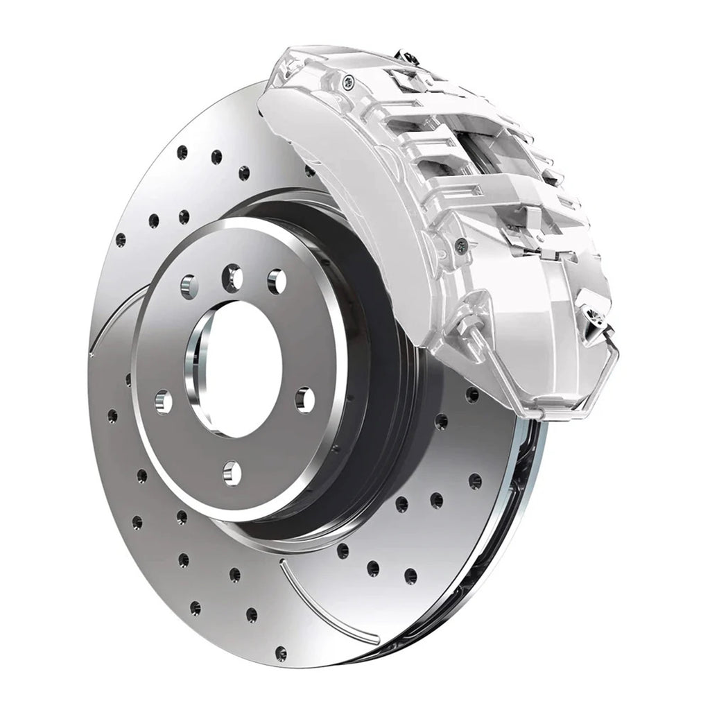 10-WA9567 Corvette Artic White Custom Color Match Brake