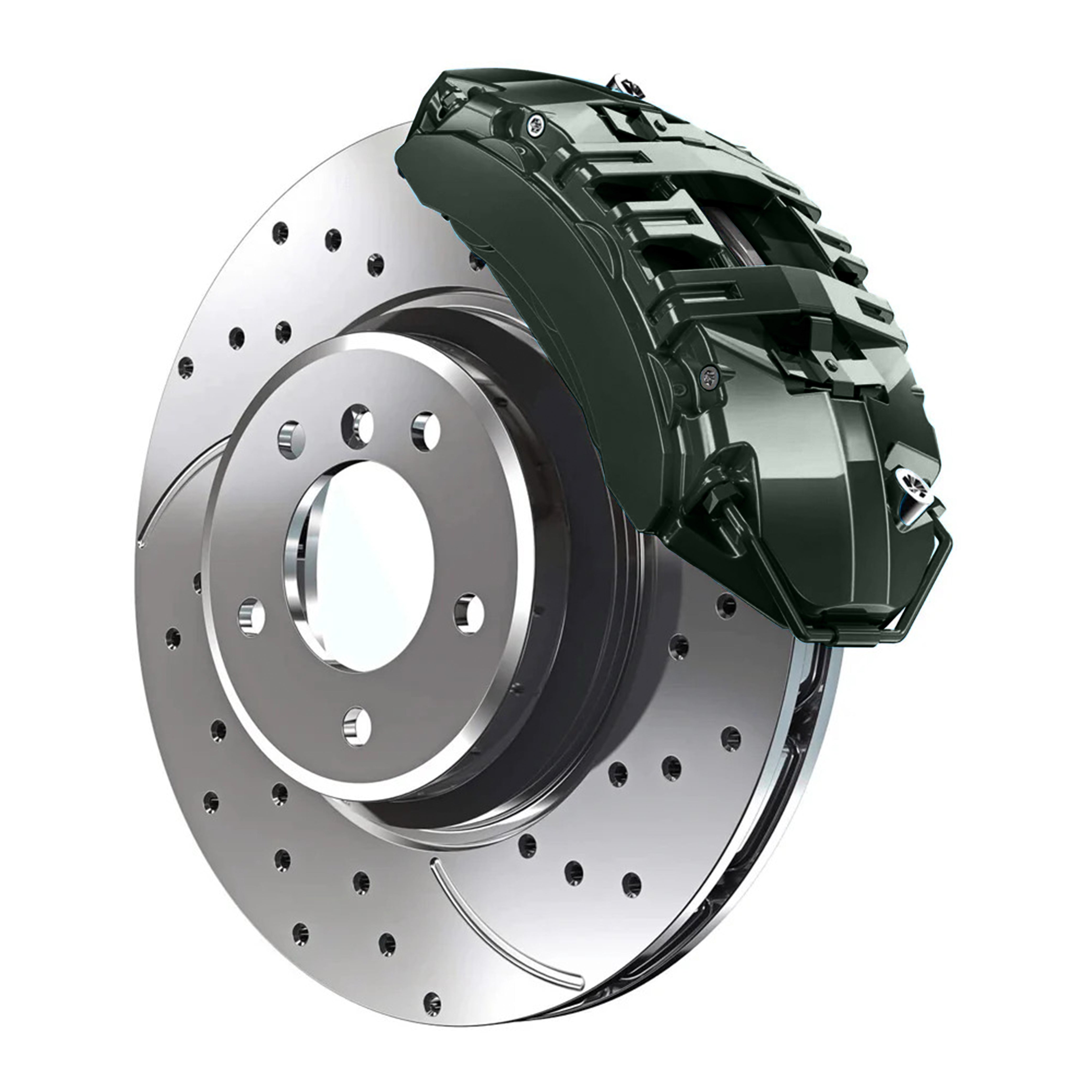 47U-WA9539 Chevrolet Medium Green Pri Metallic Custom Color Match Brake Caliper Paint Kit