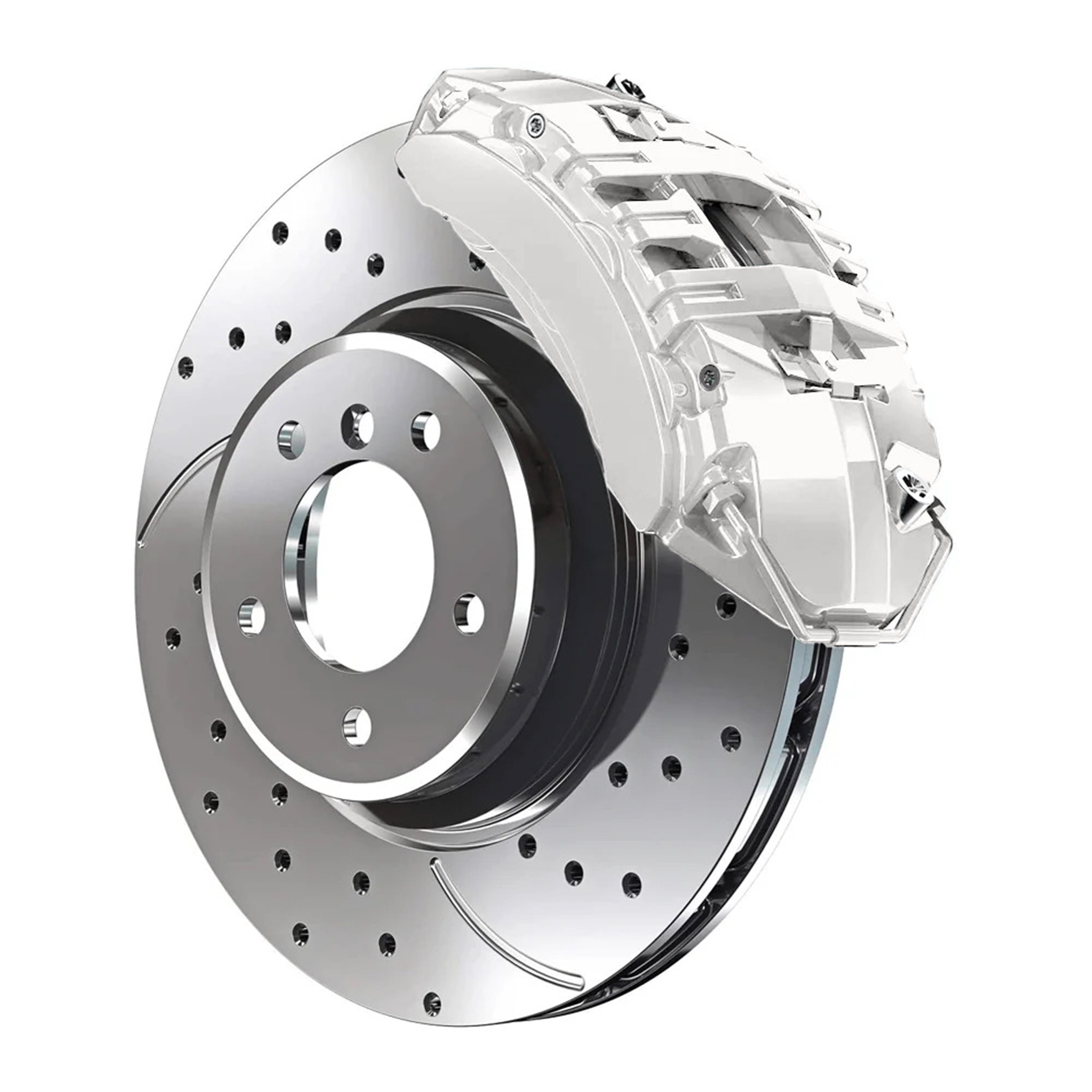 LY9C-T9 Audi Ibis White Custom Color Match Brake Caliper Paint Kit