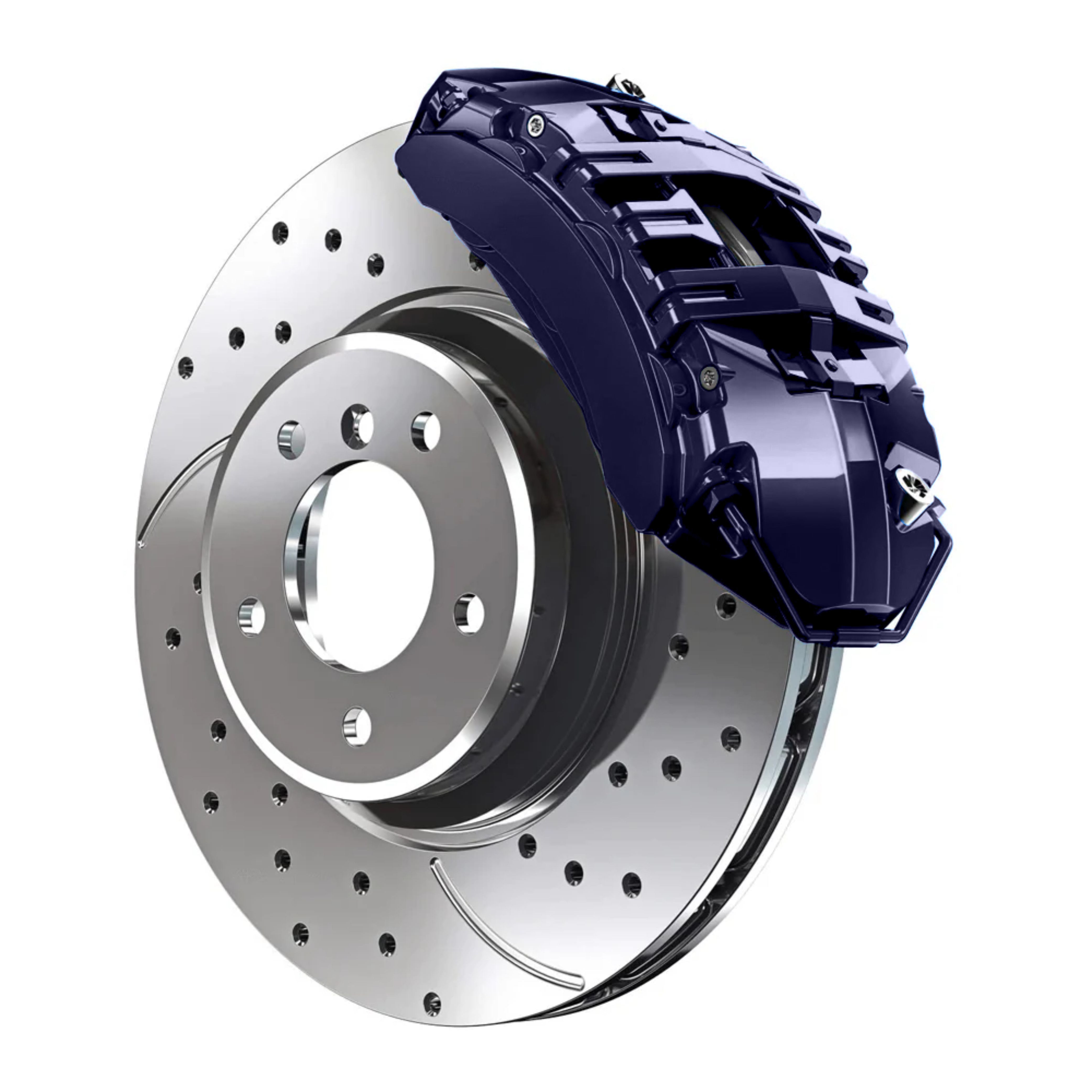 B605P Acura Immersion Blue Pearl Custom Color Match Brake Caliper Paint