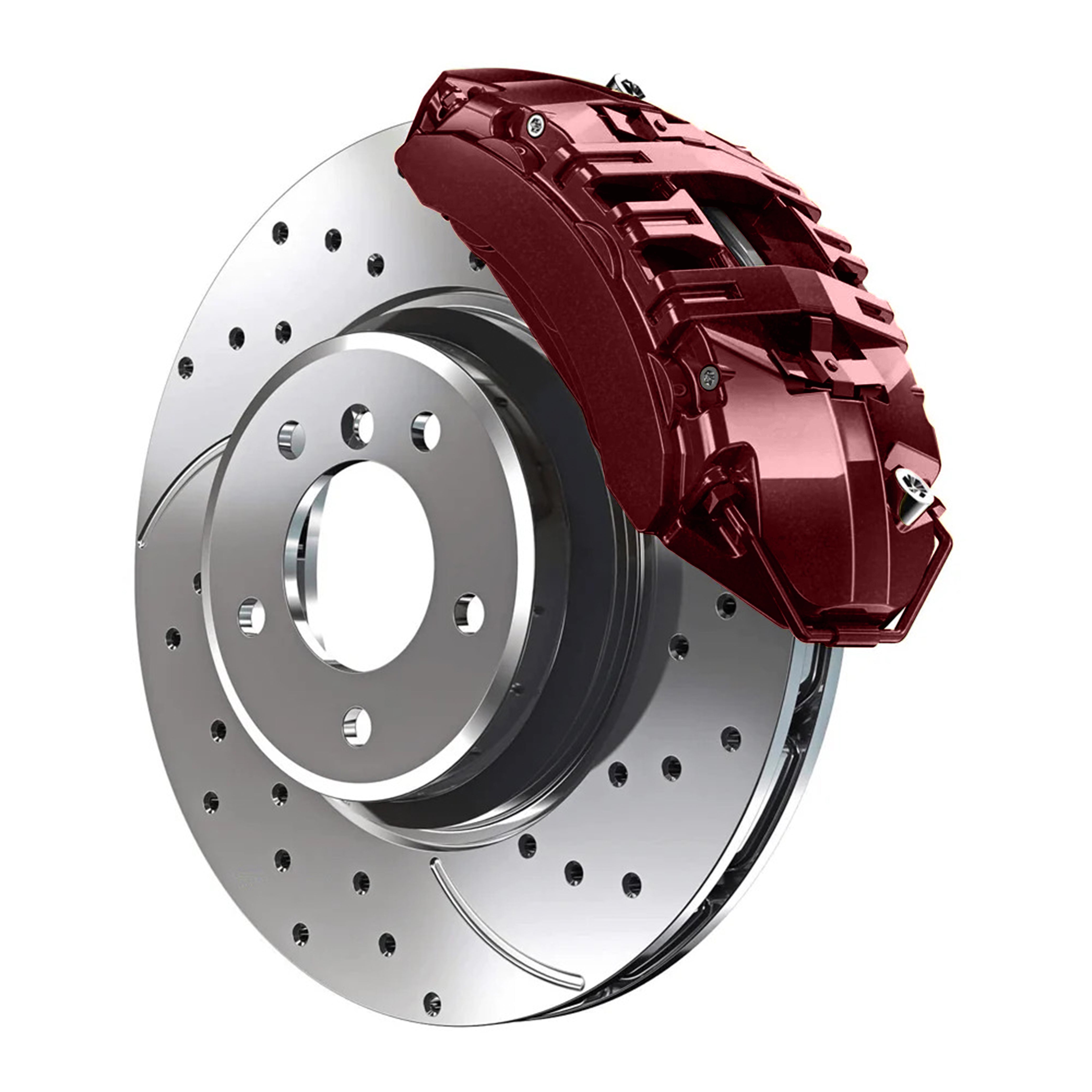 434B-GPJ Chevrolet Glory Red Custom Color Match Brake Caliper Paint