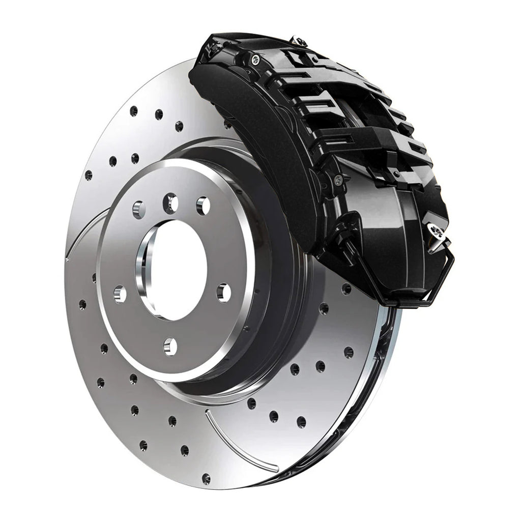 741 Porsche Black Custom Color Match Brake Caliper Paint