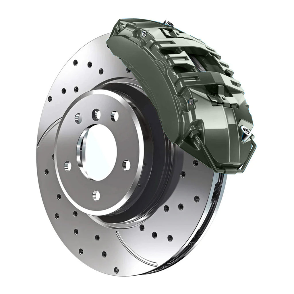 H5Q Subaru Jasmine Green Metallic Custom Color Match Brake Caliper Paint