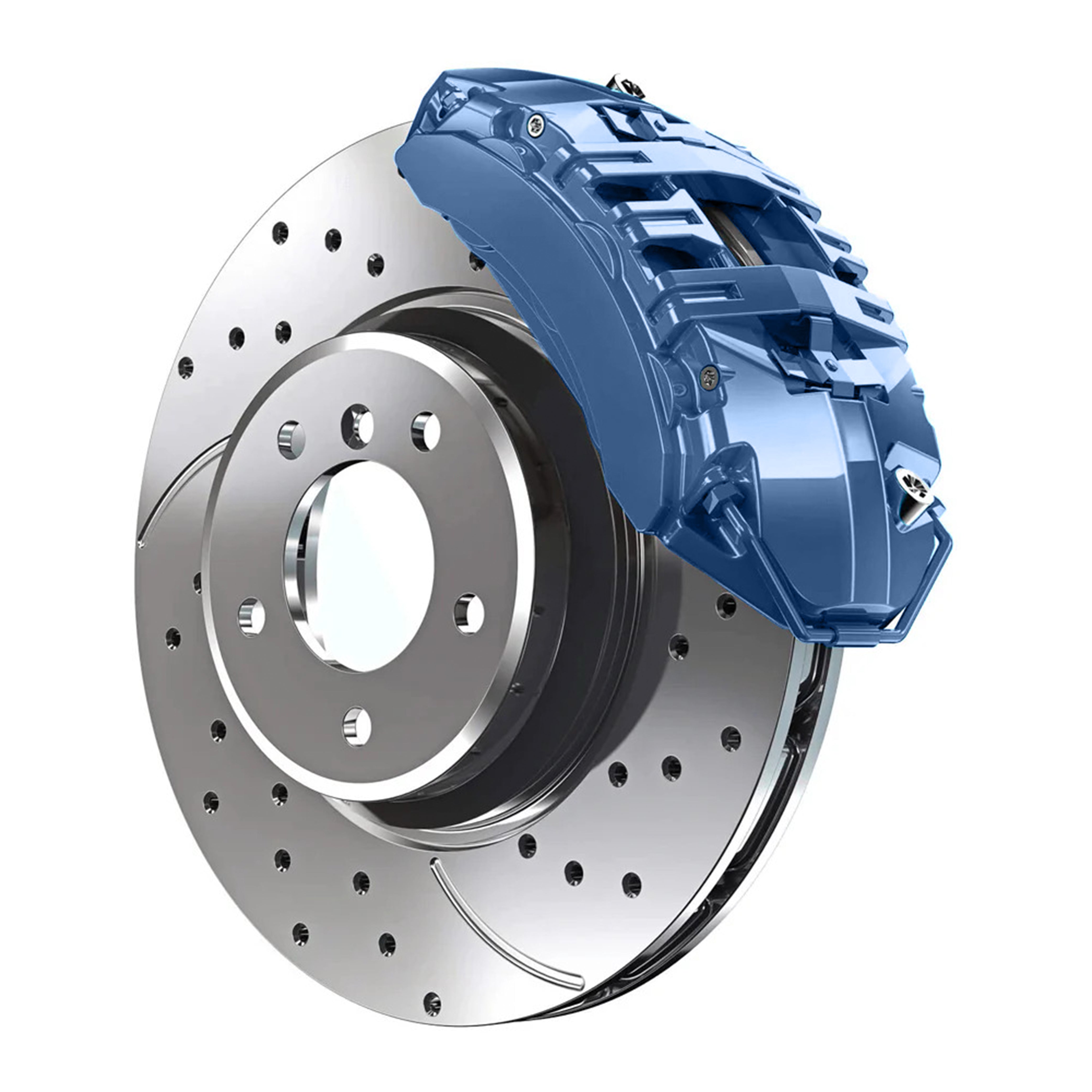 B94 BMW Frozen Blue Matte Custom Color Match Brake Caliper Paint