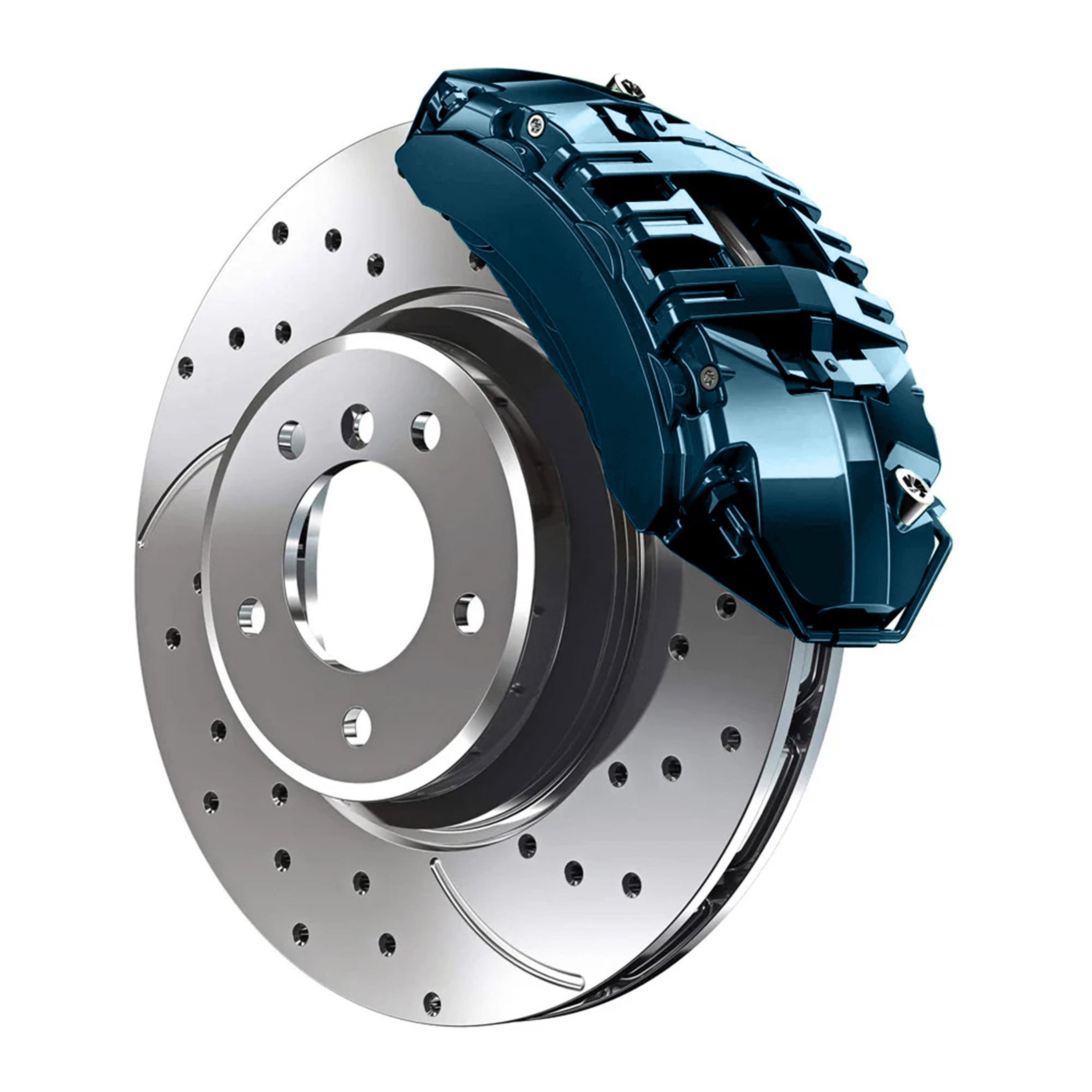 45B Mazda Eternal Blue Pearl Custom Color Match Brake Caliper Paint