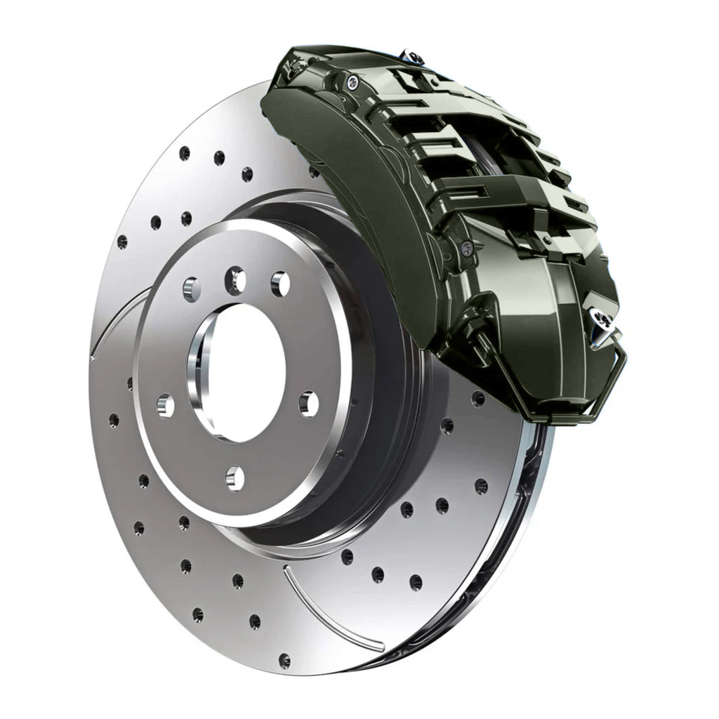 FQ-PFQ Dodge Green Custom Color Match Brake Caliper Paint