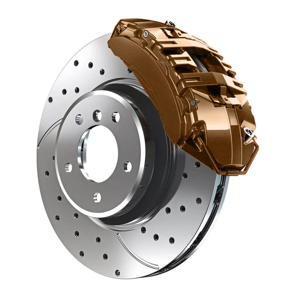 JQ Ford Golden Bronze Custom Color Match Brake Caliper Paint
