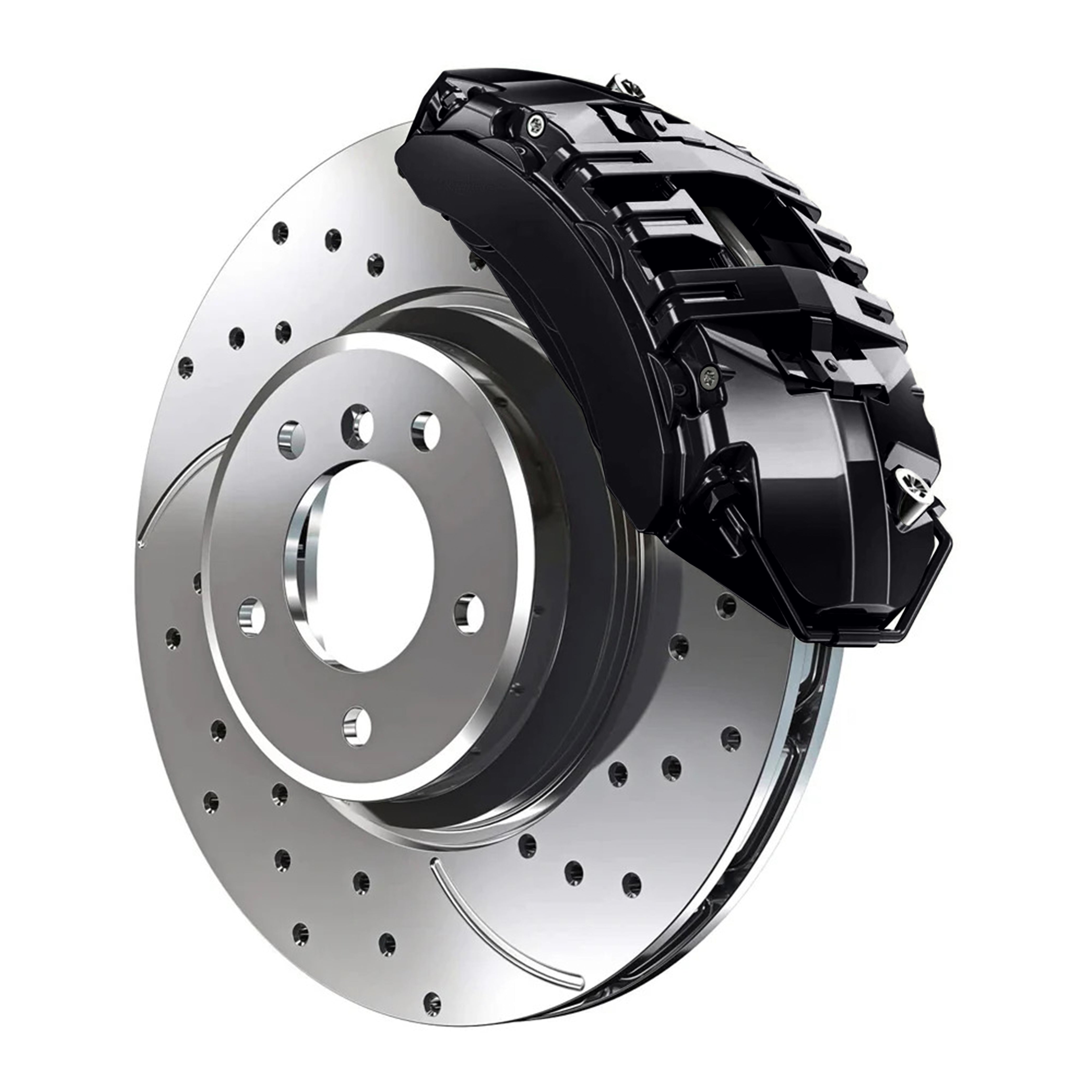 GI-M7343 Ford Absolute Black Custom Color Match Brake Caliper Paint