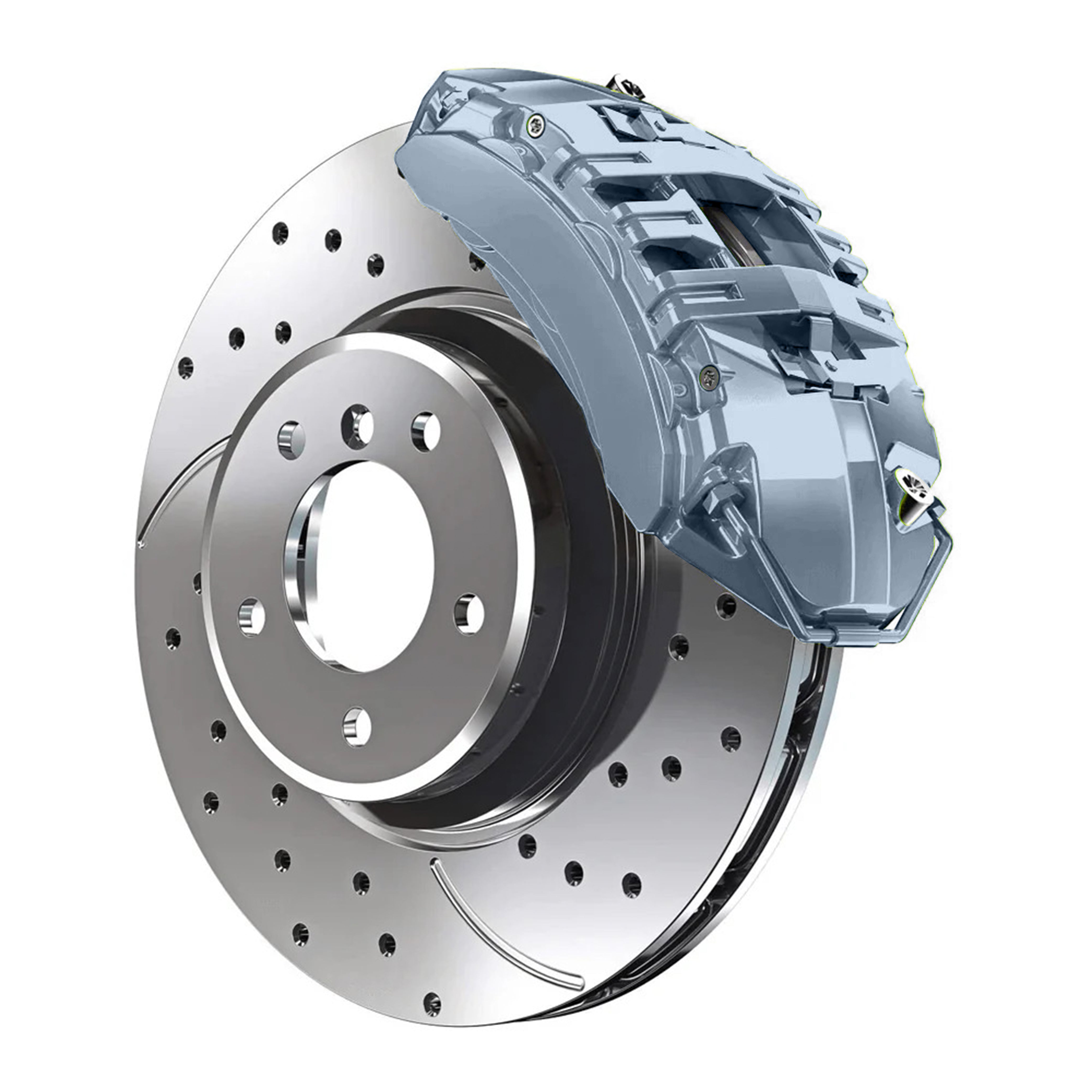 328 Porsche Gulf Blue Custom Color Match Brake Caliper Paint