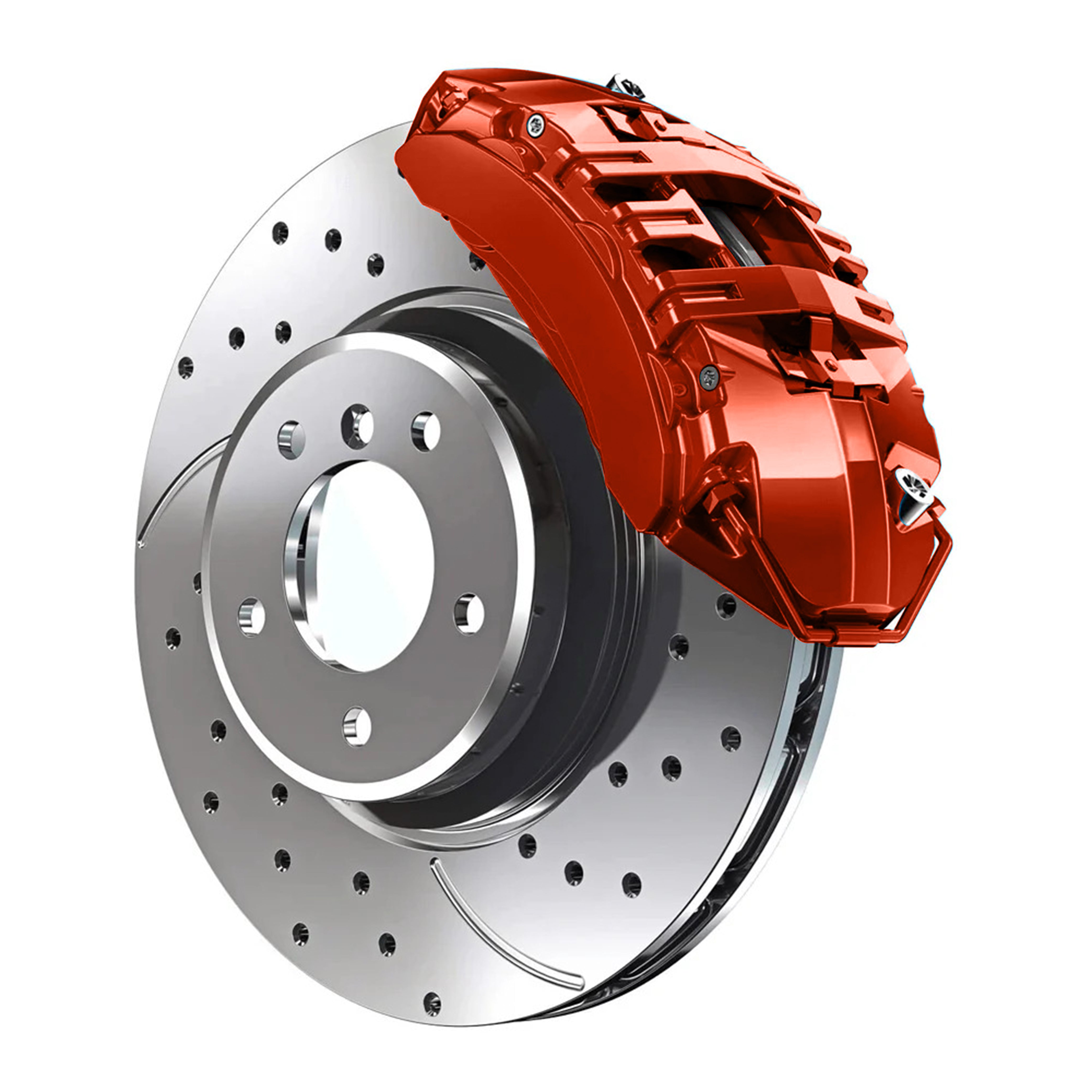 75-4330 GM Apple Red Custom Color Match Brake Caliper Paint